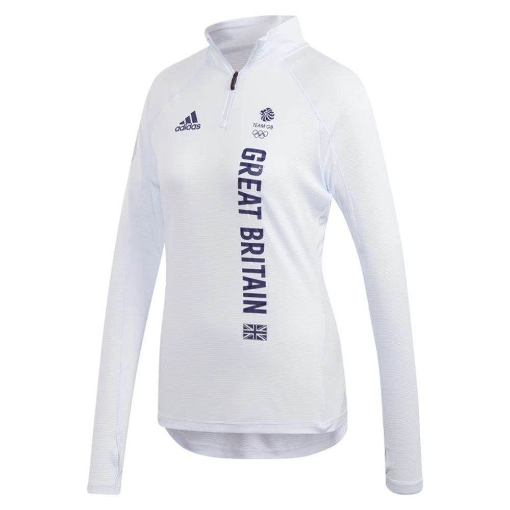 NWOT Team GB Tokyo 2020 1/4 zip long sleeve